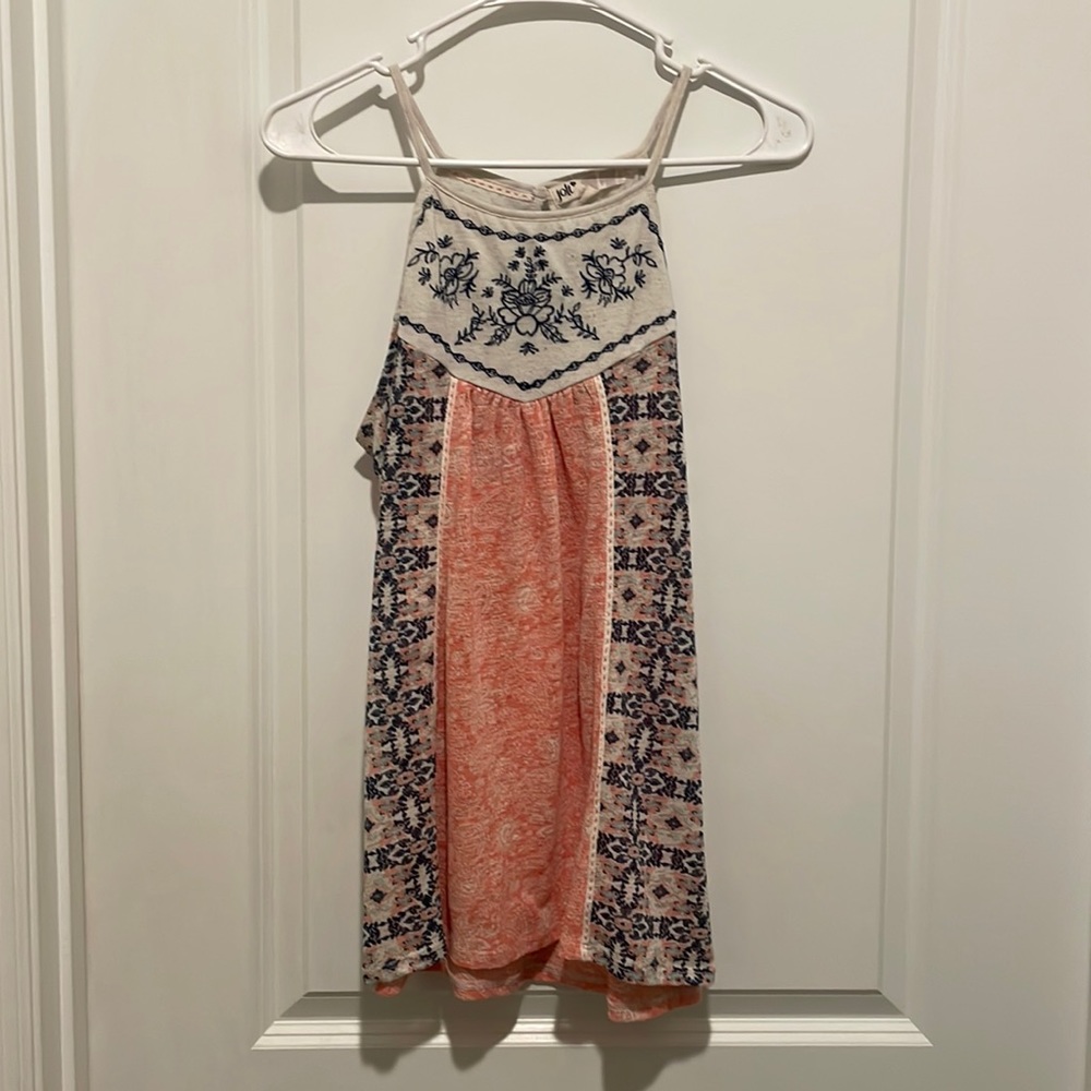 Flowy Pink/Blue Tank